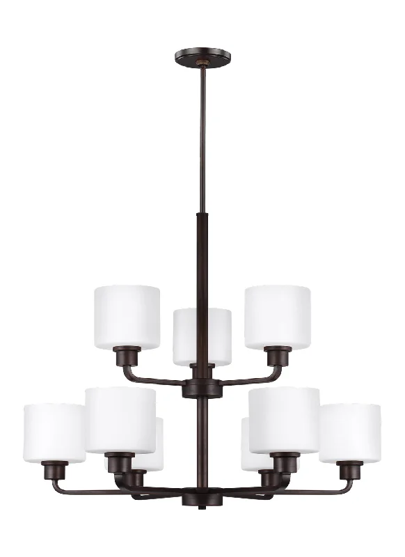 Chandeliers with Adjustable Arms for Directional LightingCanfield Chandelier
