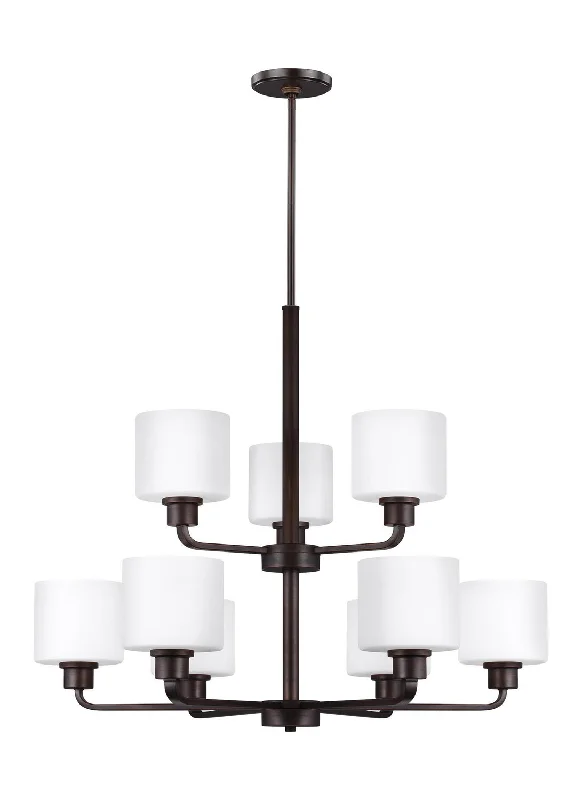 Chandeliers with Adjustable Height for Custom InstallationCanfield Chandelier