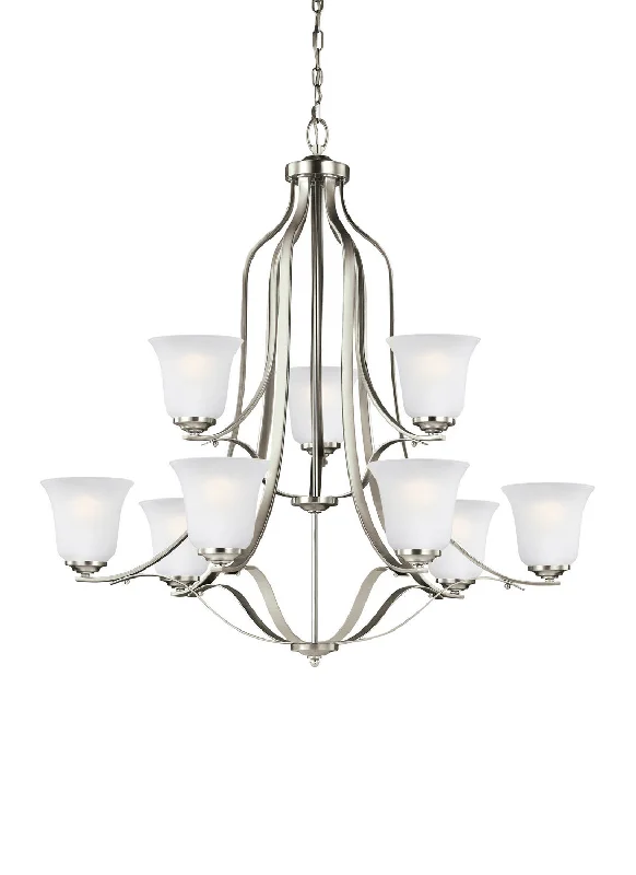 Chandeliers with Metal Frames in Bronze FinishEmmons Chandelier