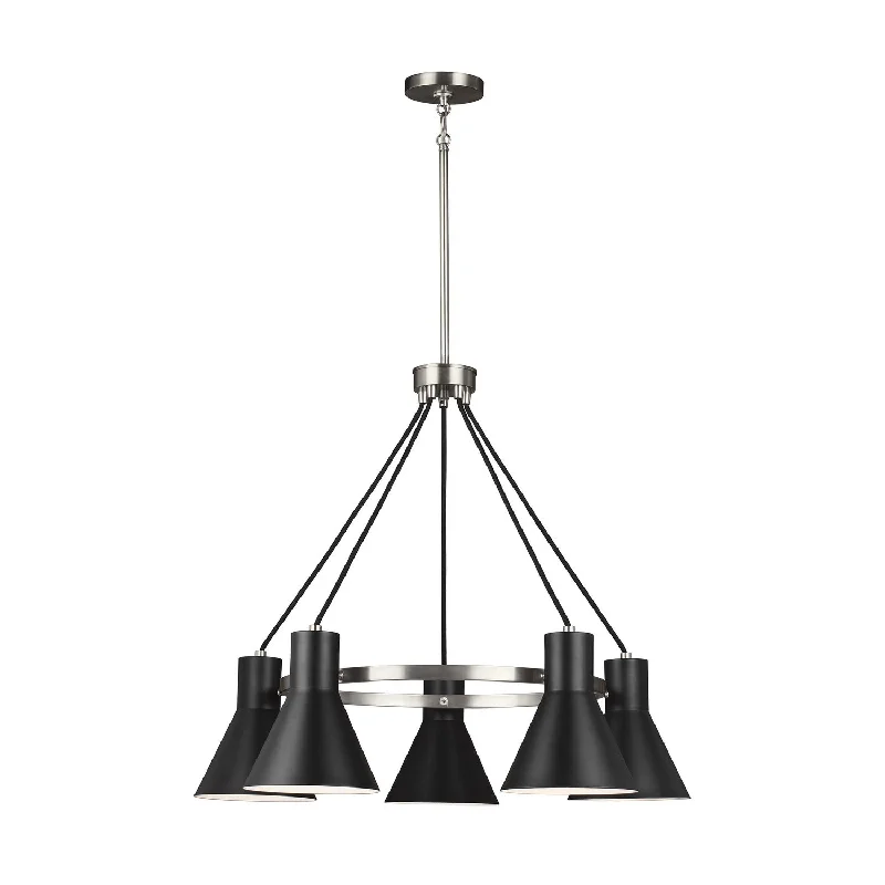 Chandeliers with Clear Crystal for a Sparkling EffectTowner Chandelier