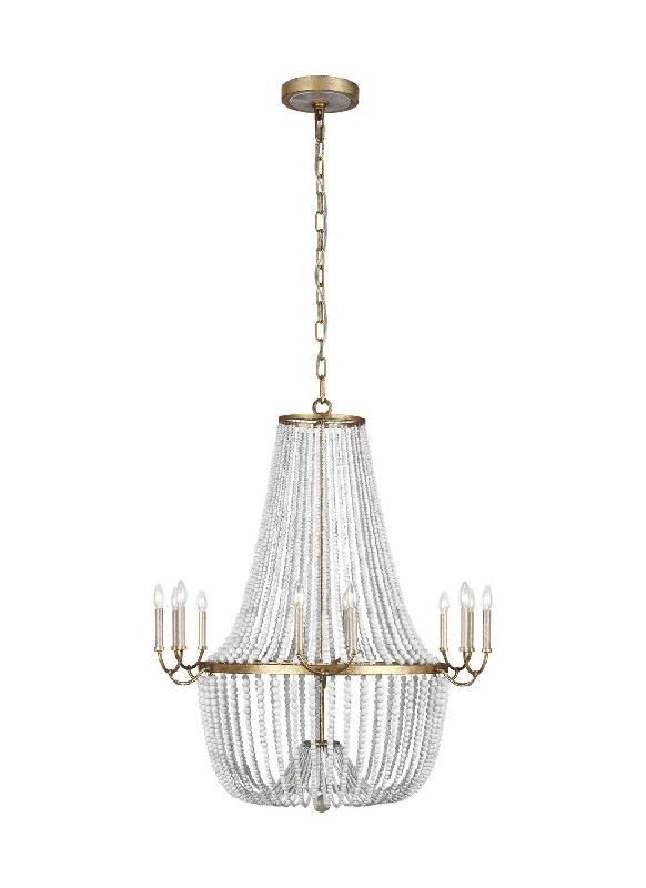 Chandeliers with Metal Frames in Silver FinishMarielle Chandelier