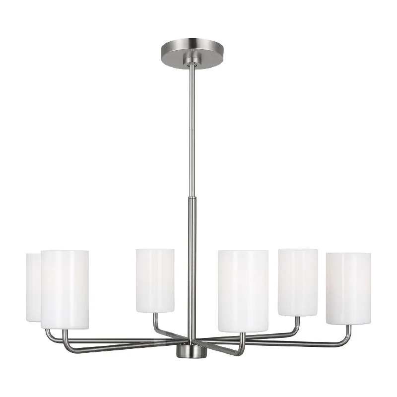 Industrial Iron Chandeliers for Loft - Inspired SpacesRhett Six Light Chandelier Industrial Iron Chandeliers for Loft - Inspired SpacesRhett Six Light Chandelier