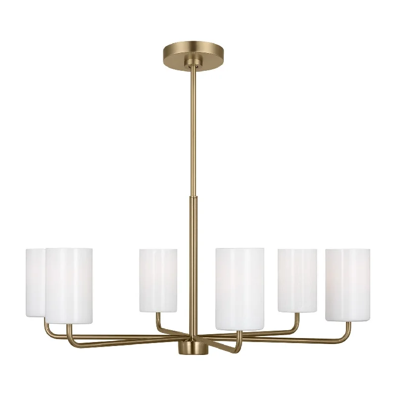French Country Chandeliers with a Romantic AuraRhett Six Light Chandelier