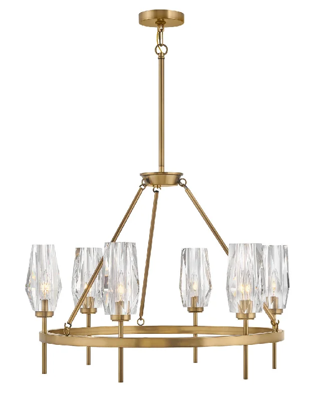 Art Deco Chandeliers for a Retro - Glam LookAna LED Chandelier