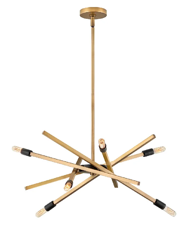 Chandeliers with Venetian Glass for a Luxurious LookArcher LED Chandelier