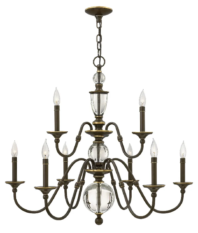 Small Chandeliers for Compact RoomsEleanor LED Foyer Pendant