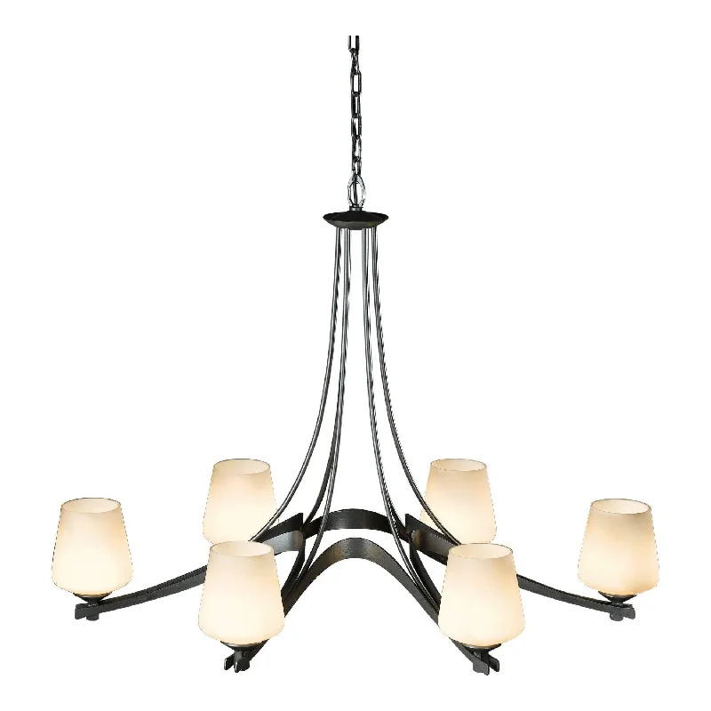Industrial Iron Chandeliers for Loft - Inspired SpacesOval Chandelier