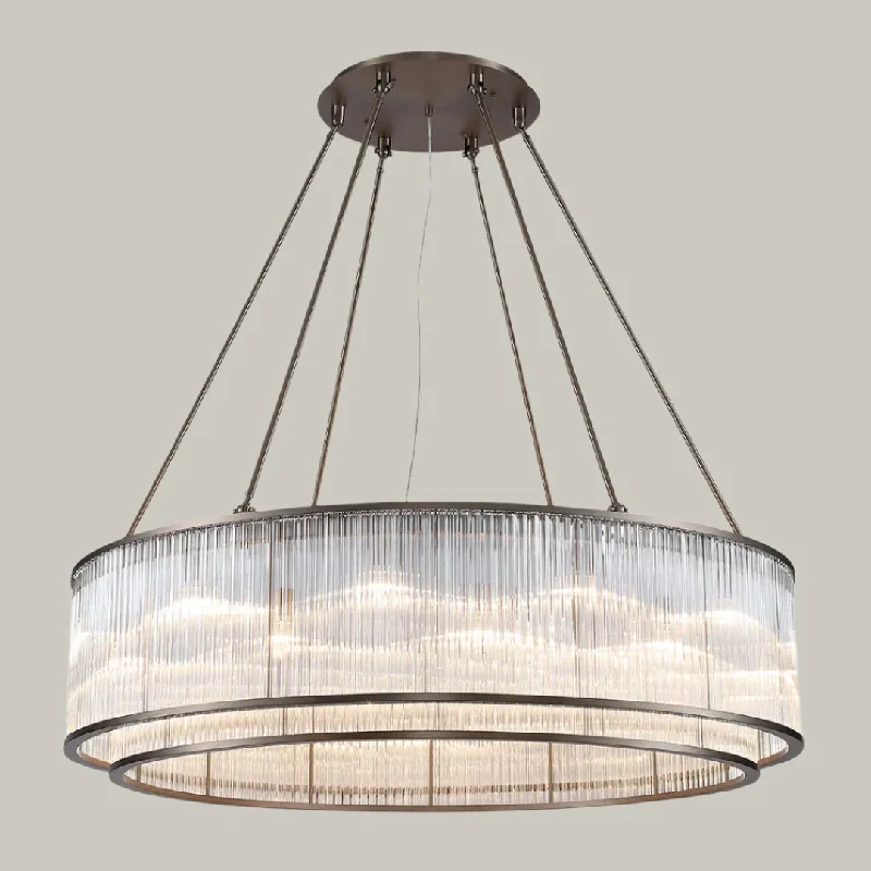 Chandeliers with Metal Frames in Gold FinishHubert Chandelier
