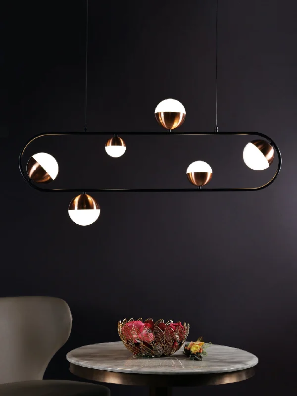 Modern Crystal Chandeliers for Contemporary HomesJustin 6-Lamp Chandelier