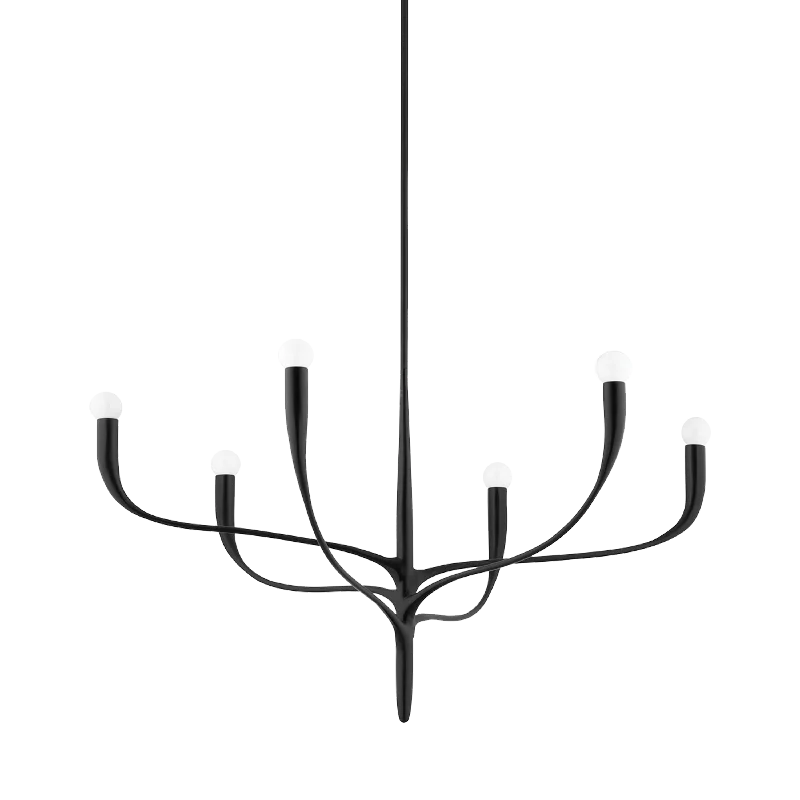 Modern Crystal Chandeliers for Contemporary HomesLabra 6L Ceiling Light