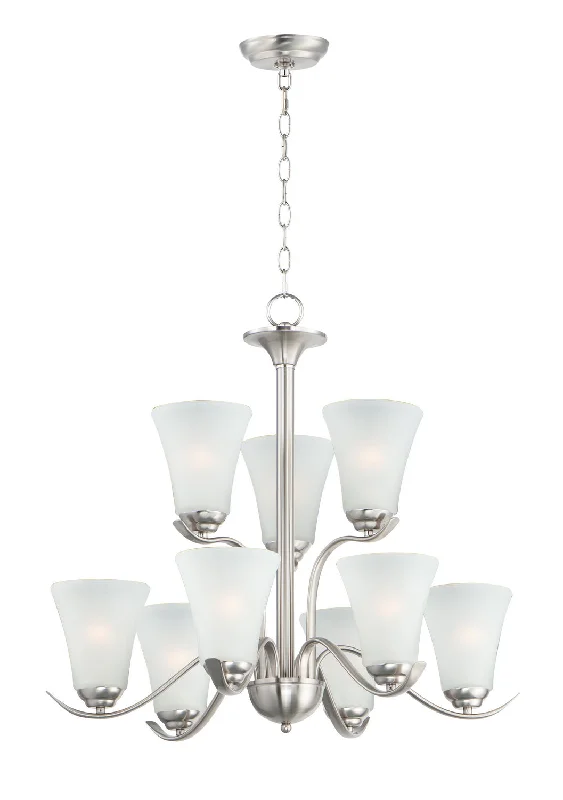 Chandeliers with Metal Frames in Black FinishVital Chandelier