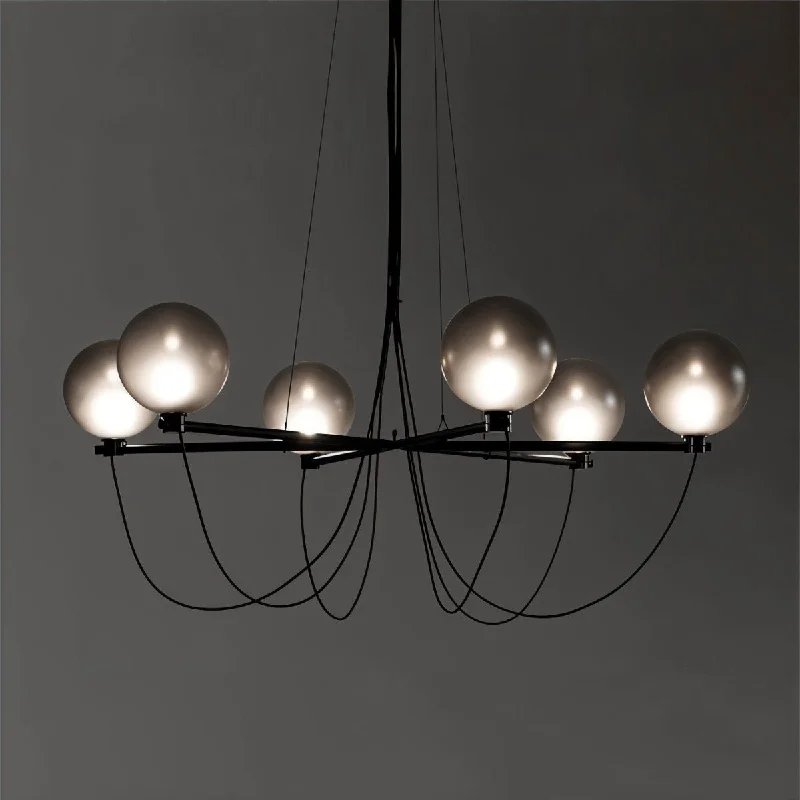 Chandeliers with Clear Crystal for a Sparkling EffectMeredith Chandelier