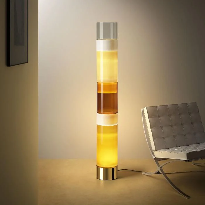 Industrial Iron Chandeliers for Loft - Inspired SpacesModern Murano Glass Stacking Light 'C' From Leucos Industrial Iron Chandeliers for Loft - Inspired SpacesModern Murano Glass Stacking Light 'C' From Leucos