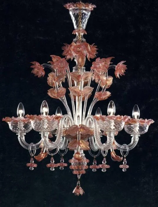 Mini Chandeliers for Adding Charm to Small SpacesMurano Chandelier With Ruby Flowers Mini Chandeliers for Adding Charm to Small SpacesMurano Chandelier With Ruby Flowers