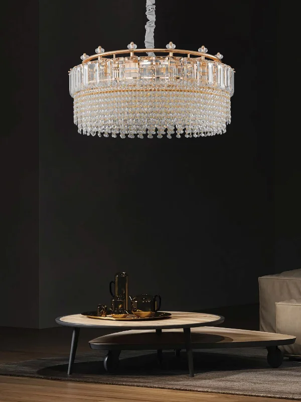 Bohemian - Style Beaded Chandeliers for Eclectic DecorLuminous Gold Cascade Chandelier Bohemian - Style Beaded Chandeliers for Eclectic DecorLuminous Gold Cascade Chandelier