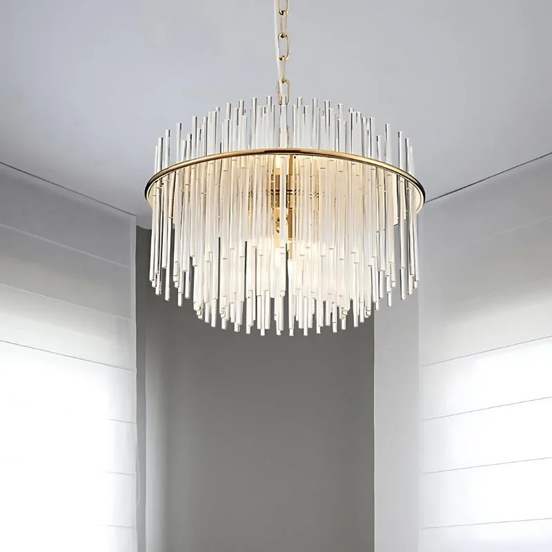 Chandeliers with Metal Frames in Copper FinishRapture Chandelier