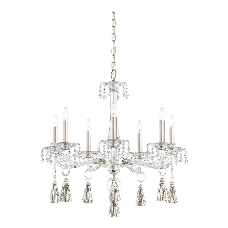 Chandeliers with Metal Frames in Bronze FinishTassau Chandelier