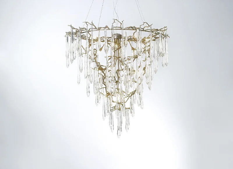 Chandeliers with Frosted Glass for a Softer Light DiffusionSerip Aqua Funnel 19 Bespoke Chandelier Chandeliers with Frosted Glass for a Softer Light DiffusionSerip Aqua Funnel 19 Bespoke Chandelier