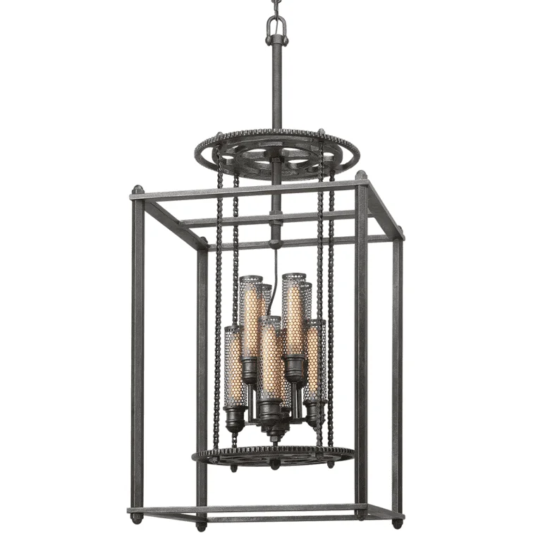 Chandeliers with Metal Frames in Bronze FinishAtlas Chandelier