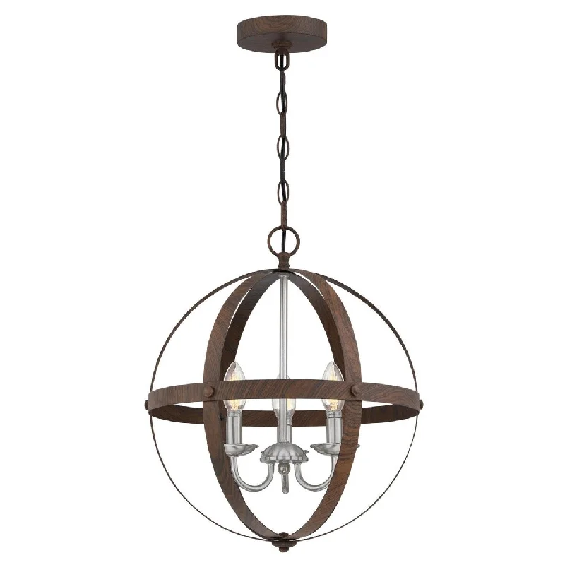 Walnut and Brushed Nickel