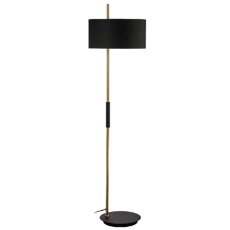 Victorian Style Floor Lamp for Traditional and Elegant Interiors1 Light Incandescent Floor Lamp, MB & AGB w/ BK Shade Victorian Style Floor Lamp for Traditional and Elegant Interiors1 Light Incandescent Floor Lamp, MB & AGB w/ BK Shade