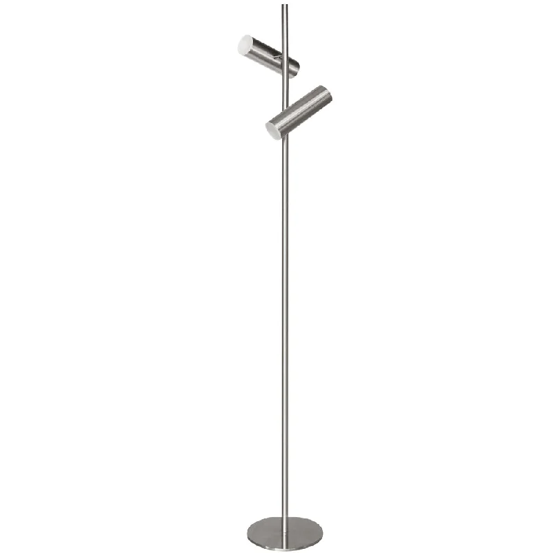 Metal Floor Lamp with a Matte Black Finish for a Sleek Look12W Floor Lamp, SC w/ FR Acrylic Diffuser Metal Floor Lamp with a Matte Black Finish for a Sleek Look12W Floor Lamp, SC w/ FR Acrylic Diffuser