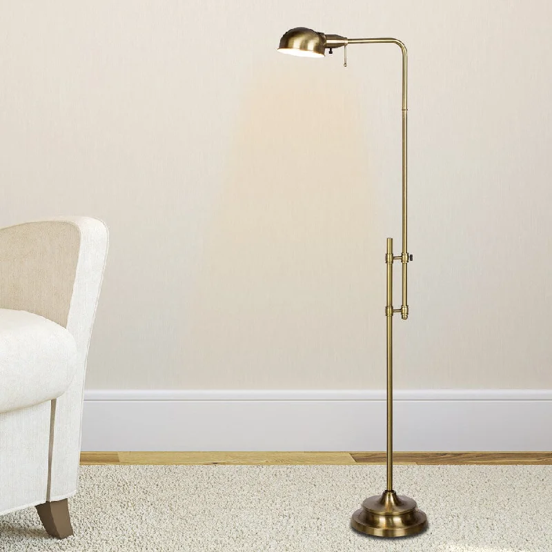 Victorian Style Floor Lamp for Traditional and Elegant Interiors45.25 - 62.25-inch Adjustable Metal Floor Lamp In Antique Brass Victorian Style Floor Lamp for Traditional and Elegant Interiors45.25 - 62.25-inch Adjustable Metal Floor Lamp In Antique Brass