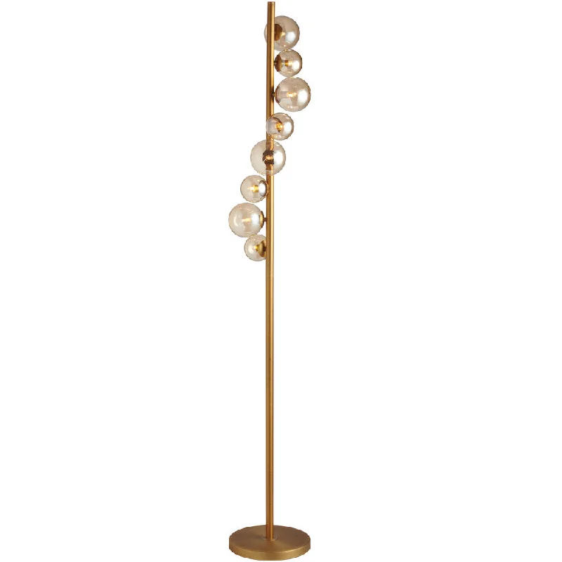 Wood Floor Lamp with Natural Grain for a Warm and Organic Feel8 Lights Halogen Floor Lamp VB w/ Champagne Glass Wood Floor Lamp with Natural Grain for a Warm and Organic Feel8 Lights Halogen Floor Lamp VB w/ Champagne Glass