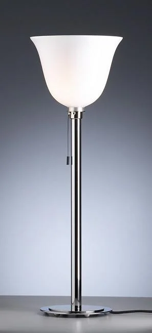 Fabric Floor Lamp with a Linen Shade for a Relaxed AestheticAD 30 Art Deco Floor Lamp by TECNOLUMEN
