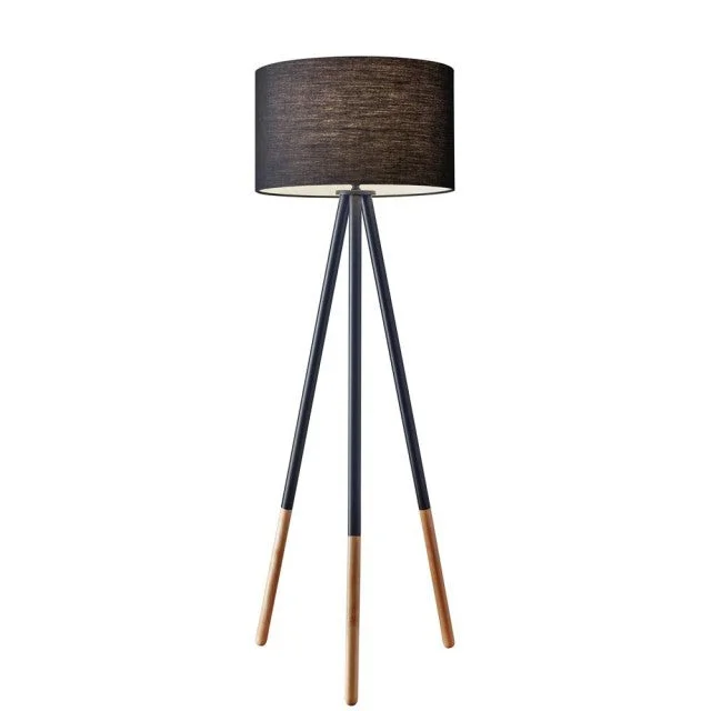 Wood Floor Lamp with Natural Grain for a Warm and Organic FeelLouise Floor Lamp