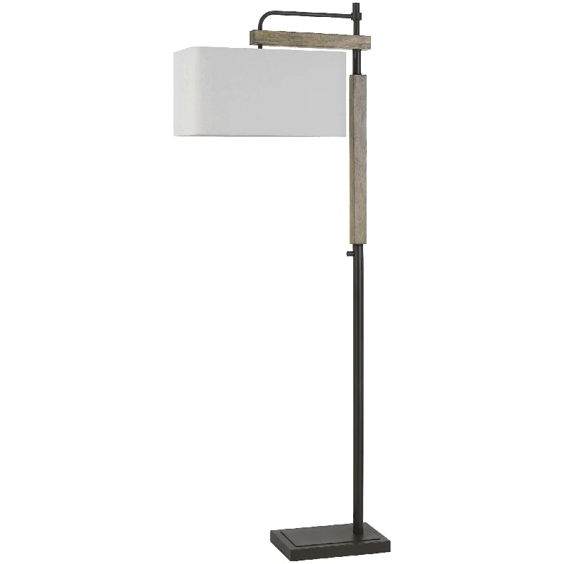 Rustic Farmhouse Style Floor Lamp for Cozy BedroomsAlloa Floor Lamp