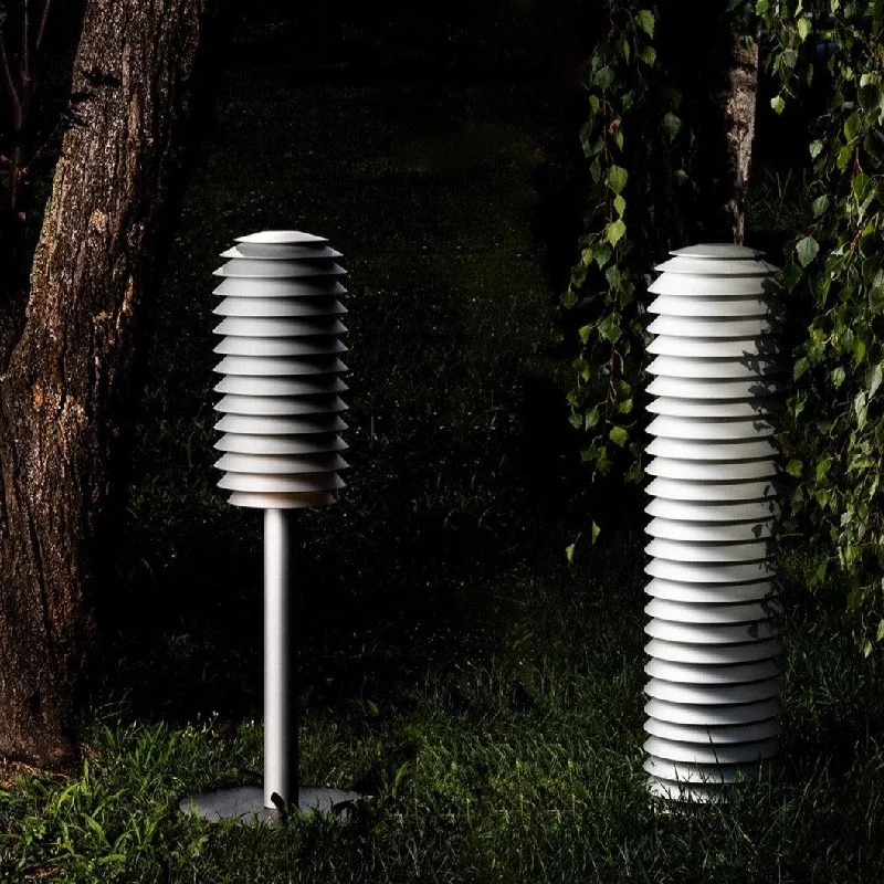 Glass Floor Lamp with Frosted Shades for Soft Diffused LightArtemide Slicing Outdoor Floor Lamp Glass Floor Lamp with Frosted Shades for Soft Diffused LightArtemide Slicing Outdoor Floor Lamp