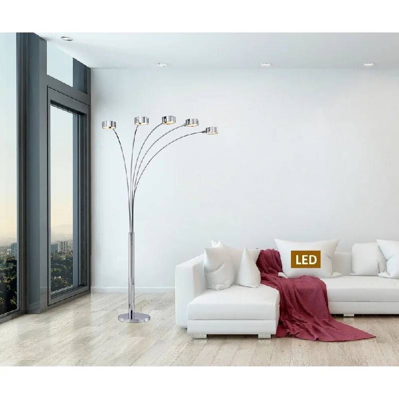 Bohemian Inspired Floor Lamp for Eclectic Home DecorArtiva USA Micah Plus 88" LED Arched Floor Lamp with Dimmer Bohemian Inspired Floor Lamp for Eclectic Home DecorArtiva USA Micah Plus 88" LED Arched Floor Lamp with Dimmer