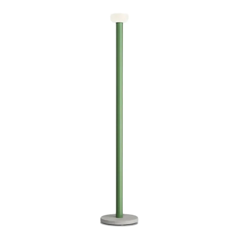 Wood Floor Lamp with Natural Grain for a Warm and Organic FeelBellhop Floor Lamp - Green Wood Floor Lamp with Natural Grain for a Warm and Organic FeelBellhop Floor Lamp - Green