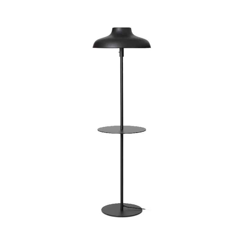 Way Switch Floor Lamp for Multiple Light Intensity LevelsBolero Medium With Table Floor Lamp - Black Way Switch Floor Lamp for Multiple Light Intensity LevelsBolero Medium With Table Floor Lamp - Black