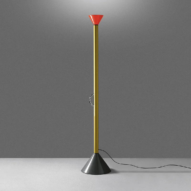 Fabric Floor Lamp with a Linen Shade for a Relaxed AestheticCallimaco
