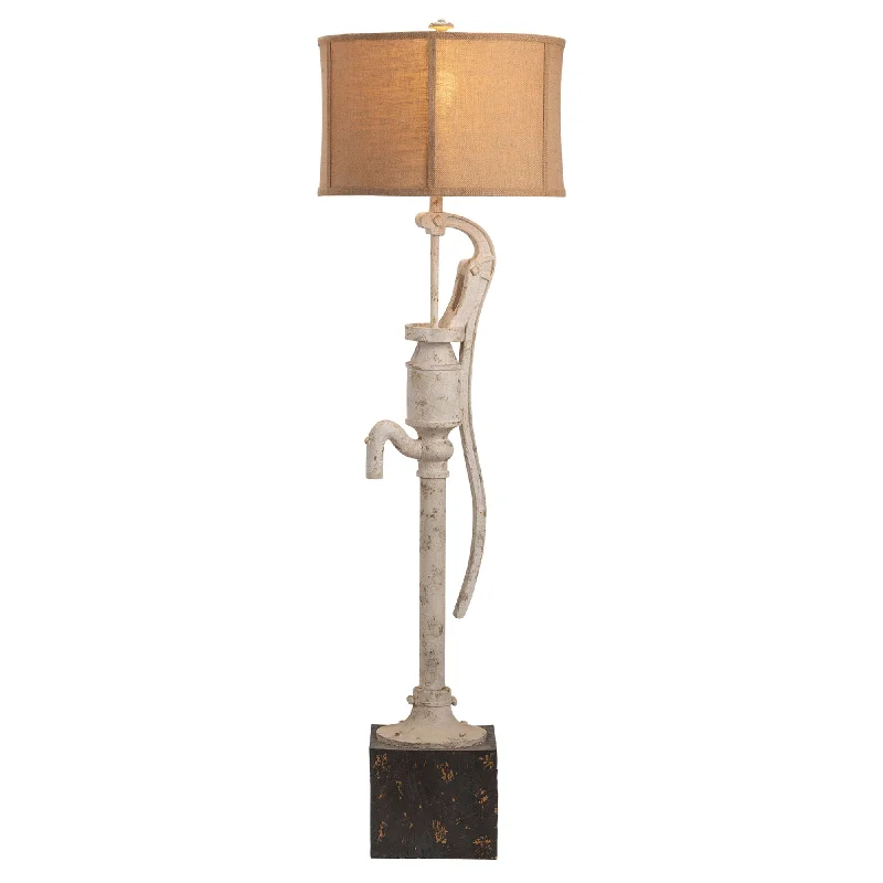Adjustable Height Floor Lamp for Versatile Lighting NeedsCrestview Collection CVAVP1544 Well Pump Farmhouse Style Floor Lamp