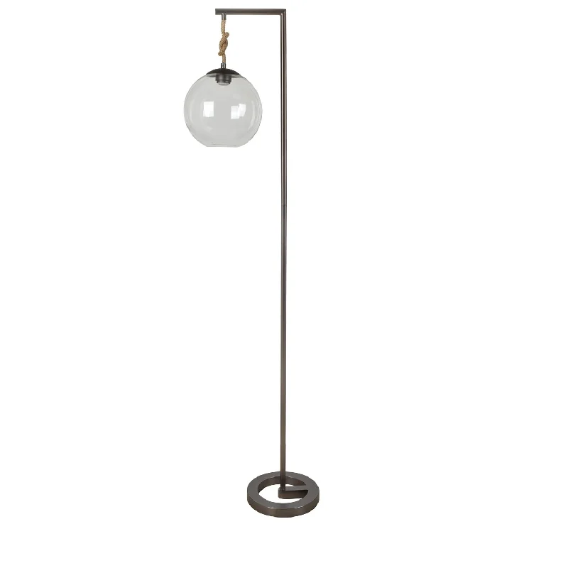 Victorian Style Floor Lamp for Traditional and Elegant InteriorsCrestview Collection CVAZER057 Brooks Floor Lamp with Rope Accents Victorian Style Floor Lamp for Traditional and Elegant InteriorsCrestview Collection CVAZER057 Brooks Floor Lamp with Rope Accents