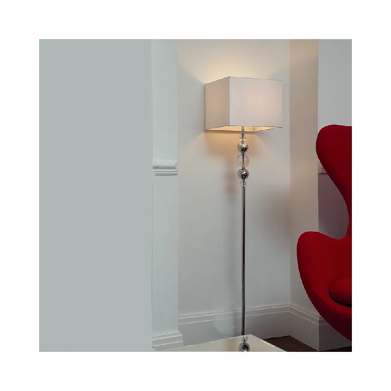 USB Charging Port Floor Lamp for Convenient Device ChargingDecolight Greco Chrome & Glass Ball Floor Lamp USB Charging Port Floor Lamp for Convenient Device ChargingDecolight Greco Chrome & Glass Ball Floor Lamp