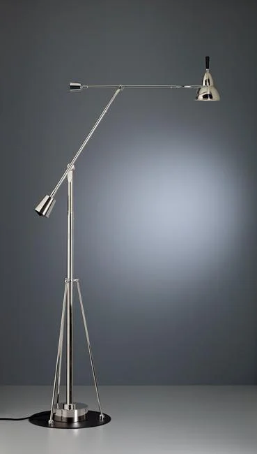 Adjustable Height Floor Lamp for Versatile Lighting NeedsEduard-Wilfred Buquet EB 27 StL Floor Lamp by TECNOLUMEN