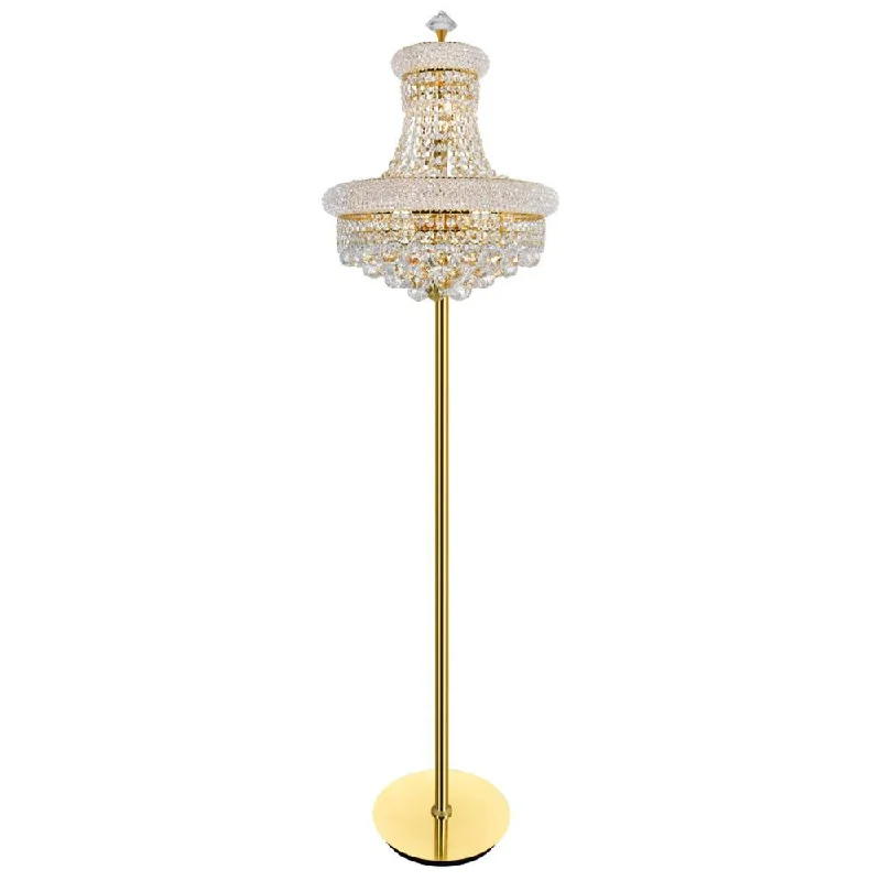 Bohemian Inspired Floor Lamp for Eclectic Home DecorEmpire 8 Light Floor Lamp With Gold Finish Bohemian Inspired Floor Lamp for Eclectic Home DecorEmpire 8 Light Floor Lamp With Gold Finish