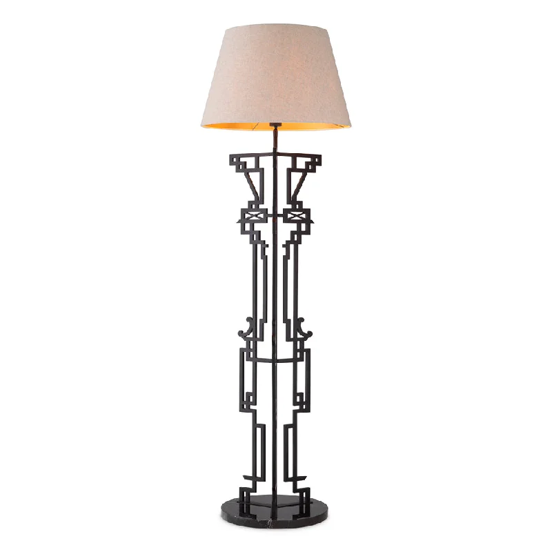 Rustic Farmhouse Style Floor Lamp for Cozy BedroomsFloor Lamp Thomas