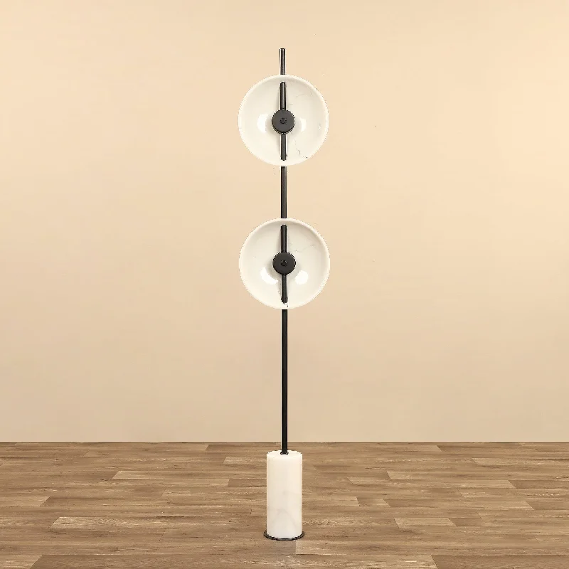 Wood Floor Lamp with Natural Grain for a Warm and Organic FeelFloor Lamp