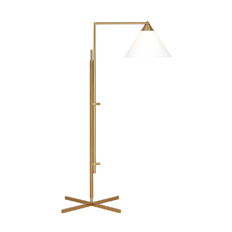 Fabric Floor Lamp with a Linen Shade for a Relaxed AestheticFranklin Task Floor Lamp Fabric Floor Lamp with a Linen Shade for a Relaxed AestheticFranklin Task Floor Lamp