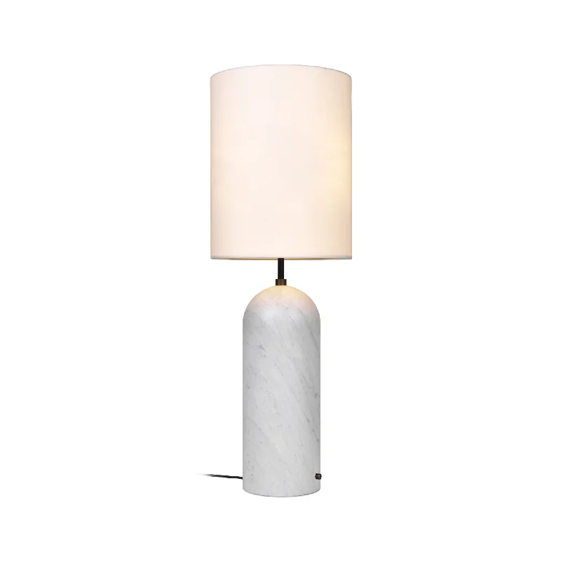 Rustic Farmhouse Style Floor Lamp for Cozy BedroomsGravity 10012265 XL High Floor Lamp - White Marble/White Shade Rustic Farmhouse Style Floor Lamp for Cozy BedroomsGravity 10012265 XL High Floor Lamp - White Marble/White Shade