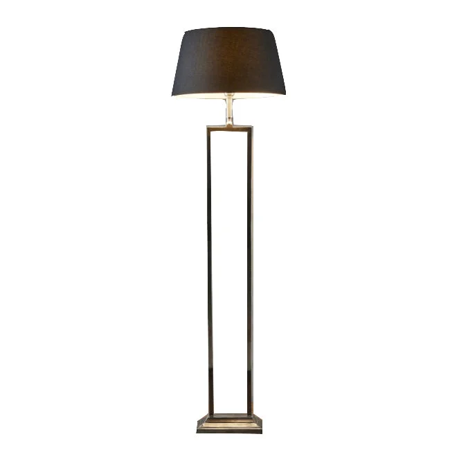Dimmable Floor Lamp for Adjustable Lighting AmbianceHamilton Floor Lamp - Antique Silver Dimmable Floor Lamp for Adjustable Lighting AmbianceHamilton Floor Lamp - Antique Silver