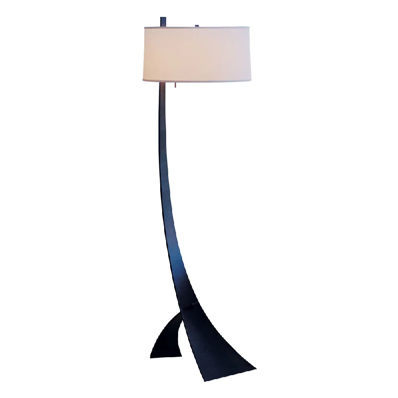 Glass Floor Lamp with Frosted Shades for Soft Diffused LightStasis Floor Lamp