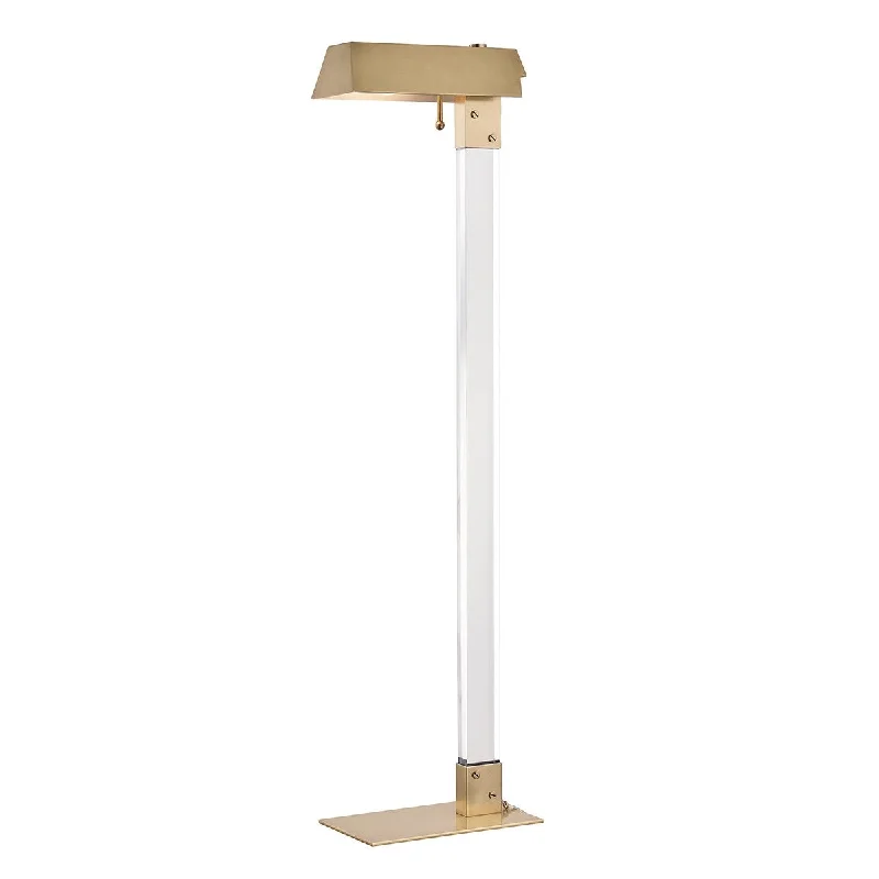 Metal Floor Lamp with a Matte Black Finish for a Sleek LookHudson Valley Aged Bronze Hunts Point Floor Lamp Metal Floor Lamp with a Matte Black Finish for a Sleek LookHudson Valley Aged Bronze Hunts Point Floor Lamp