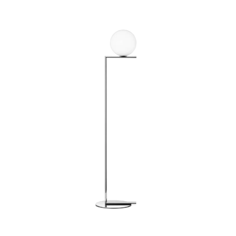 Modern Minimalist Floor Lamp for Contemporary Living RoomsIC Lights 1 Floor Lamp - Chrome Modern Minimalist Floor Lamp for Contemporary Living RoomsIC Lights 1 Floor Lamp - Chrome