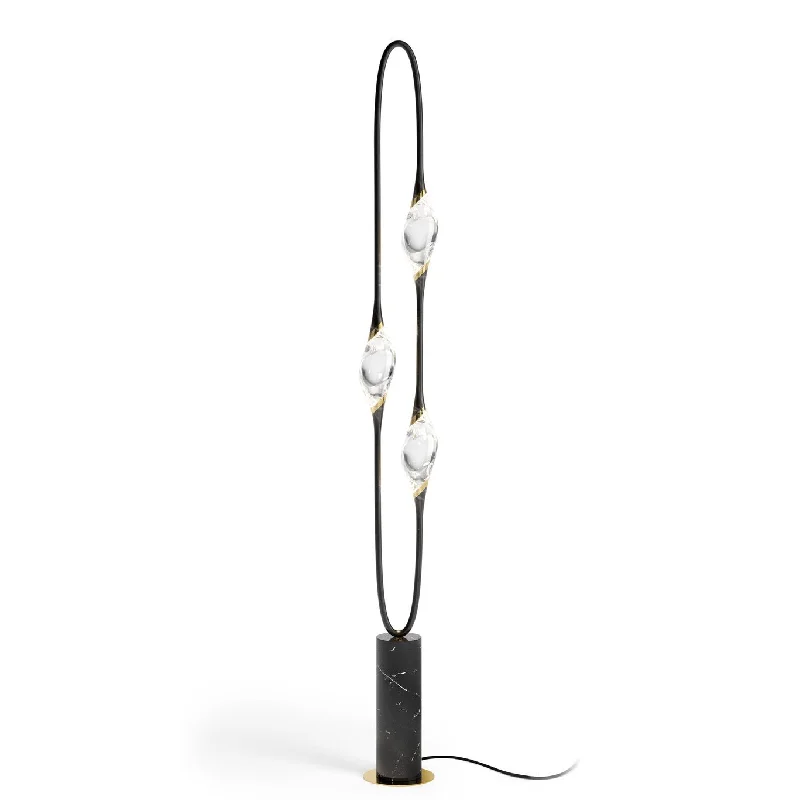 Fabric Floor Lamp with a Linen Shade for a Relaxed AestheticIl Pezzo 12 Floor Lamp